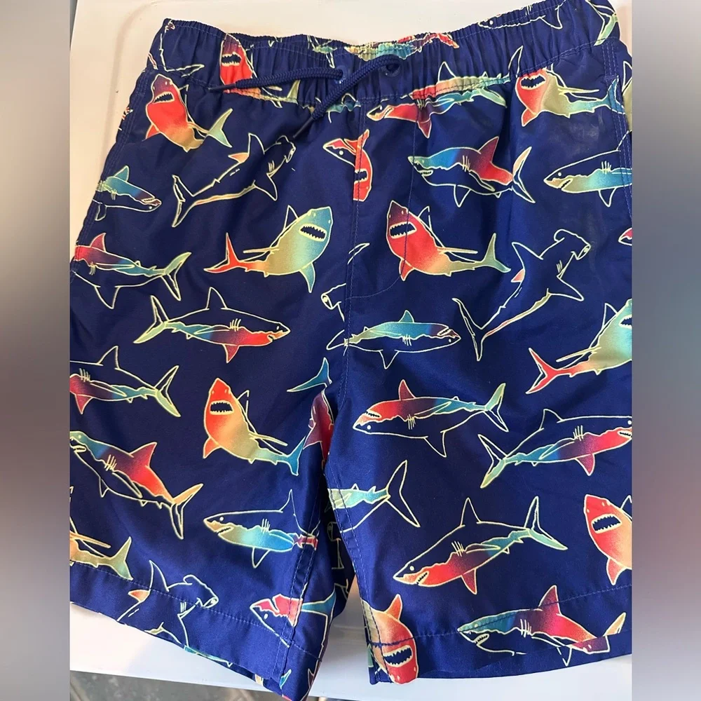 Gap Kids Boys Swim Trunks and Rashguard, size 14-16